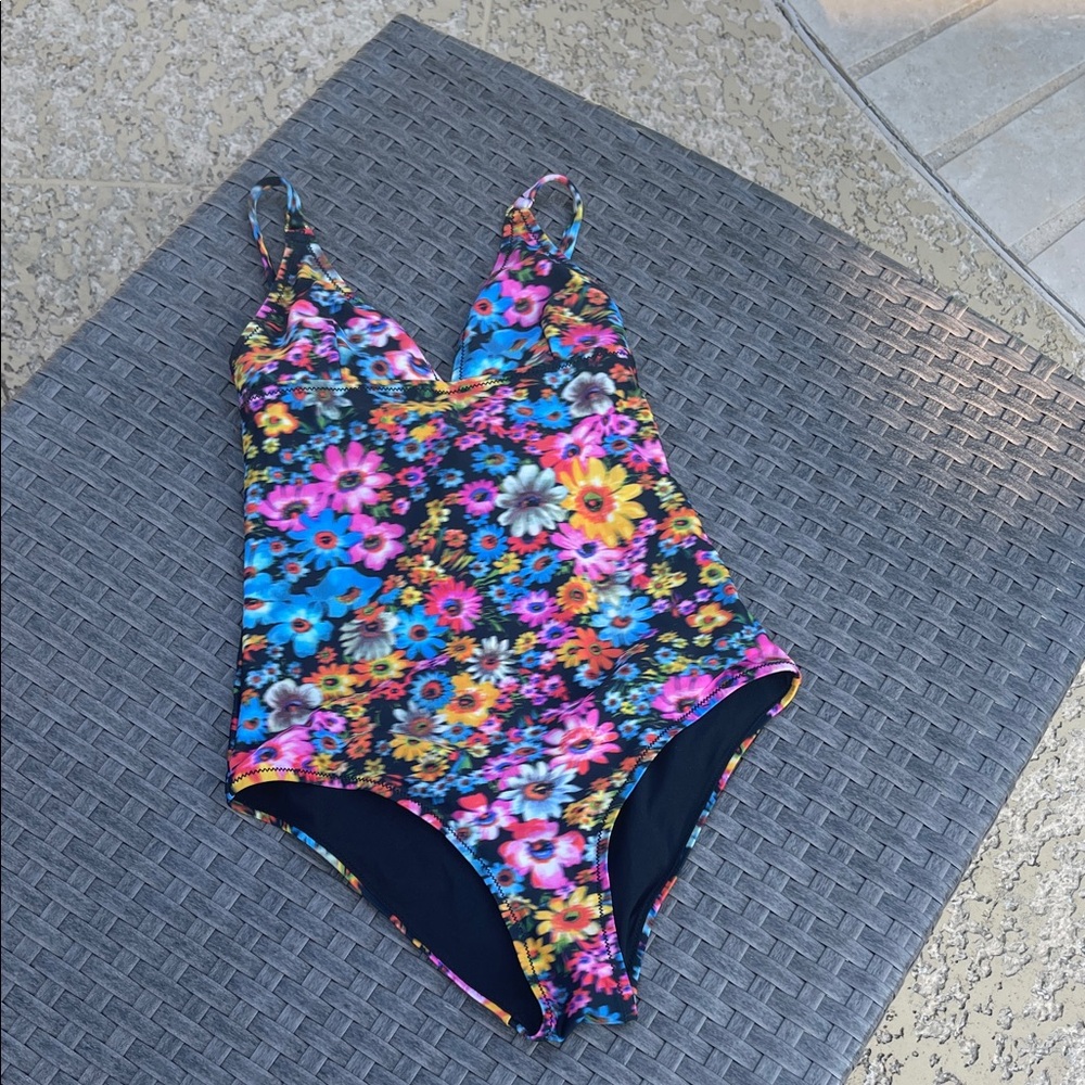 Stella McCartney Multicolor Floral Swim One Piece